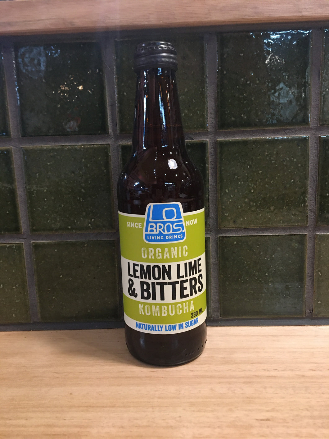 Lo Bros Kombucha Lemon Lime Bitters 330mL