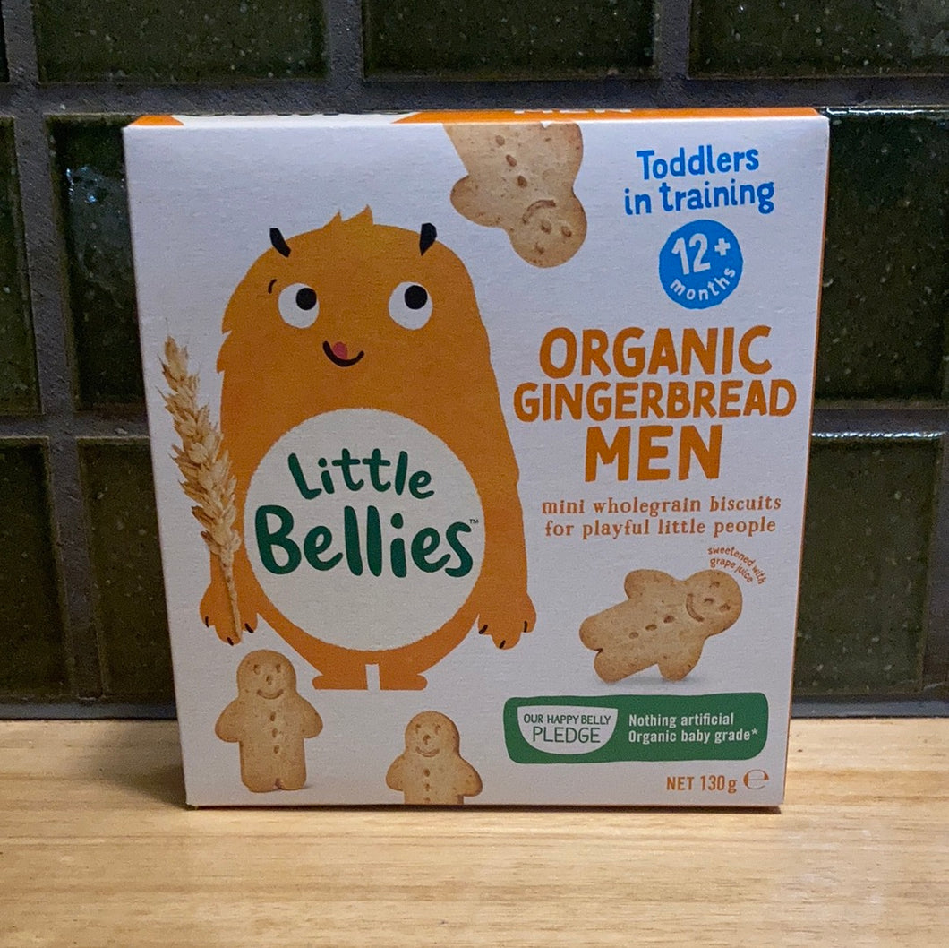 Little Bellies Gingerbread Men Organic 130g