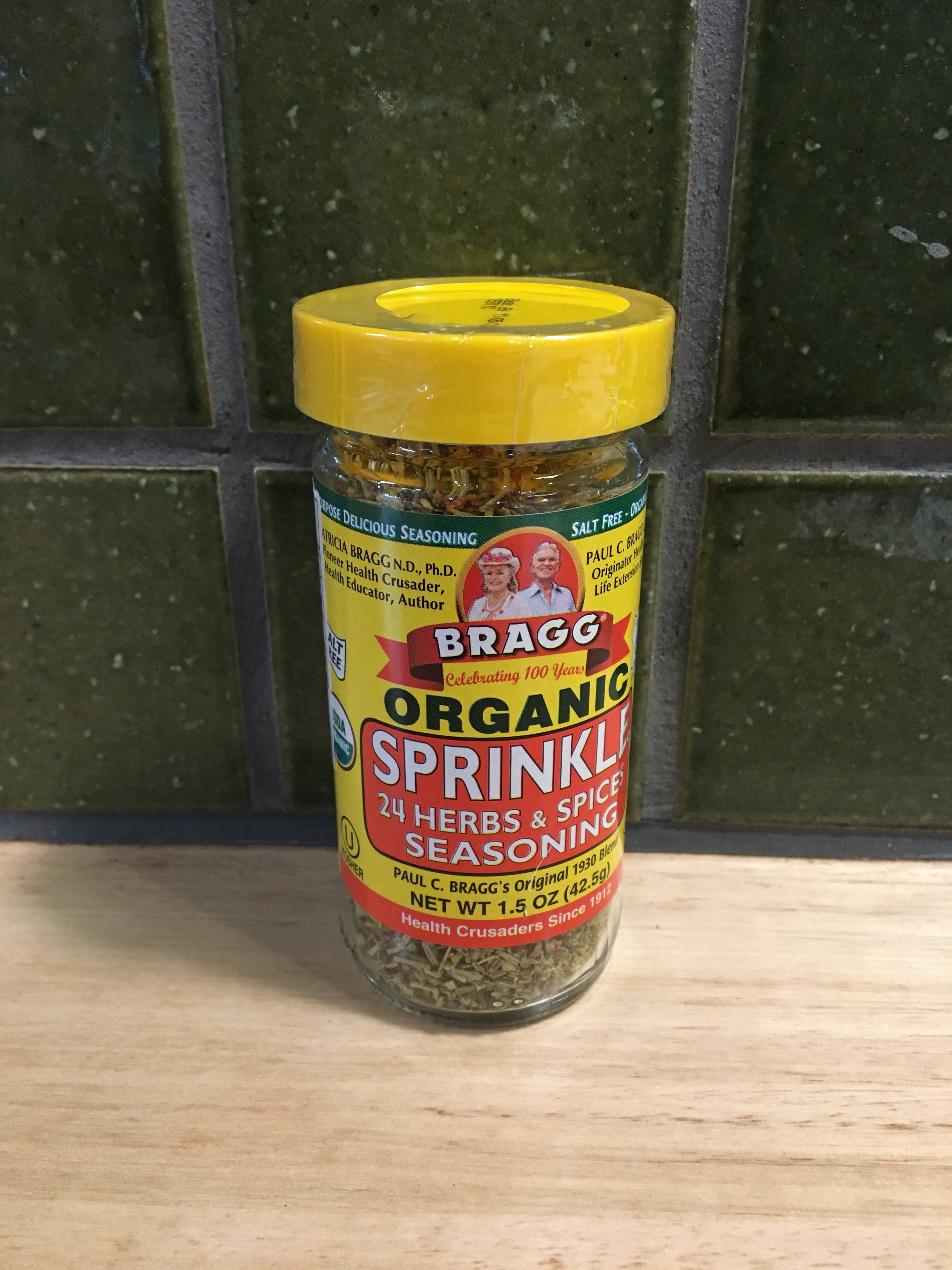 Bragg Sprinkle Seasoning 24 Herbs & Spices 42.5g – Rhubarb Rhubarb Organics
