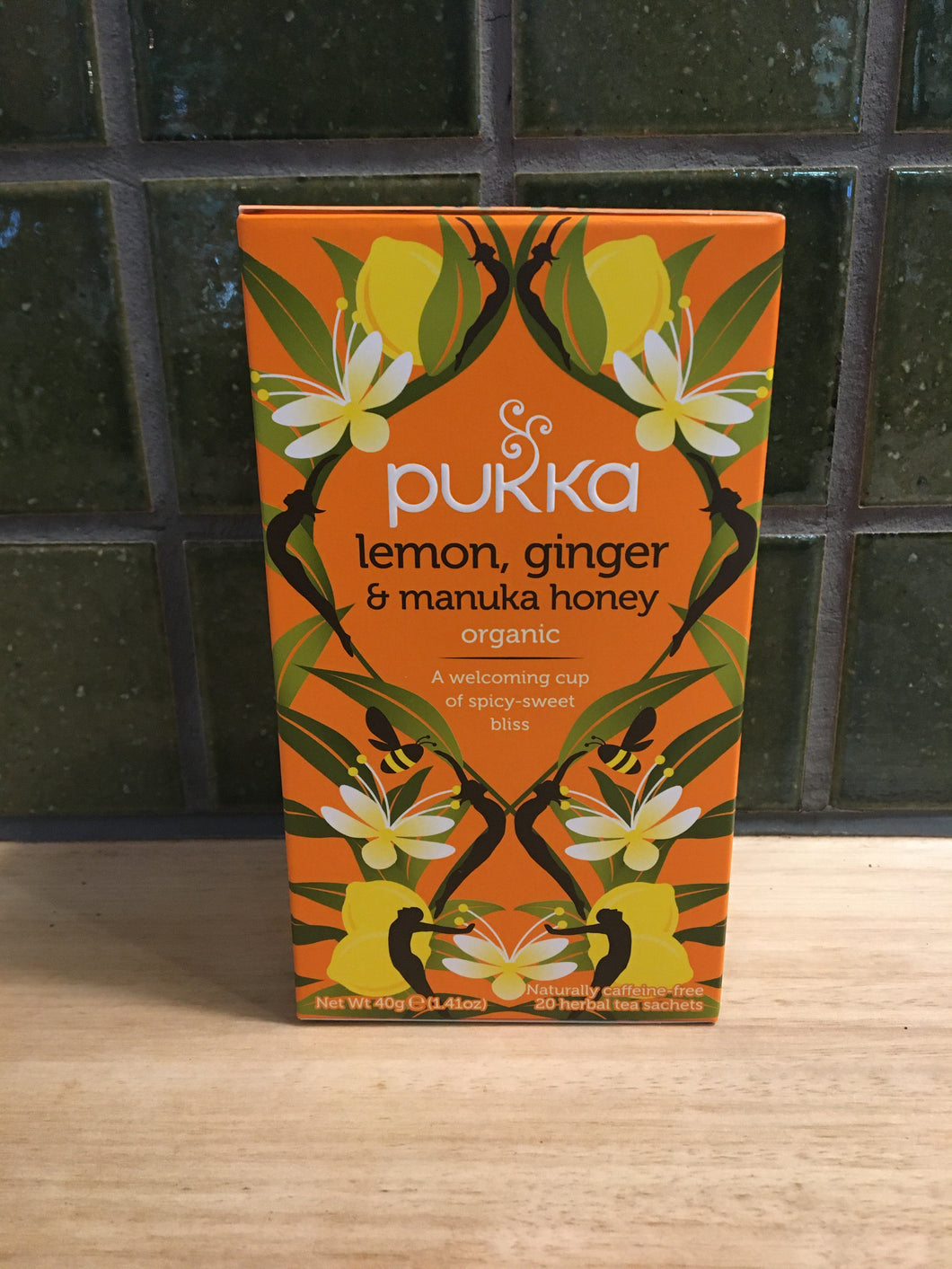 Pukka Tea 20pk Lemon Ginger & Manuka Honey