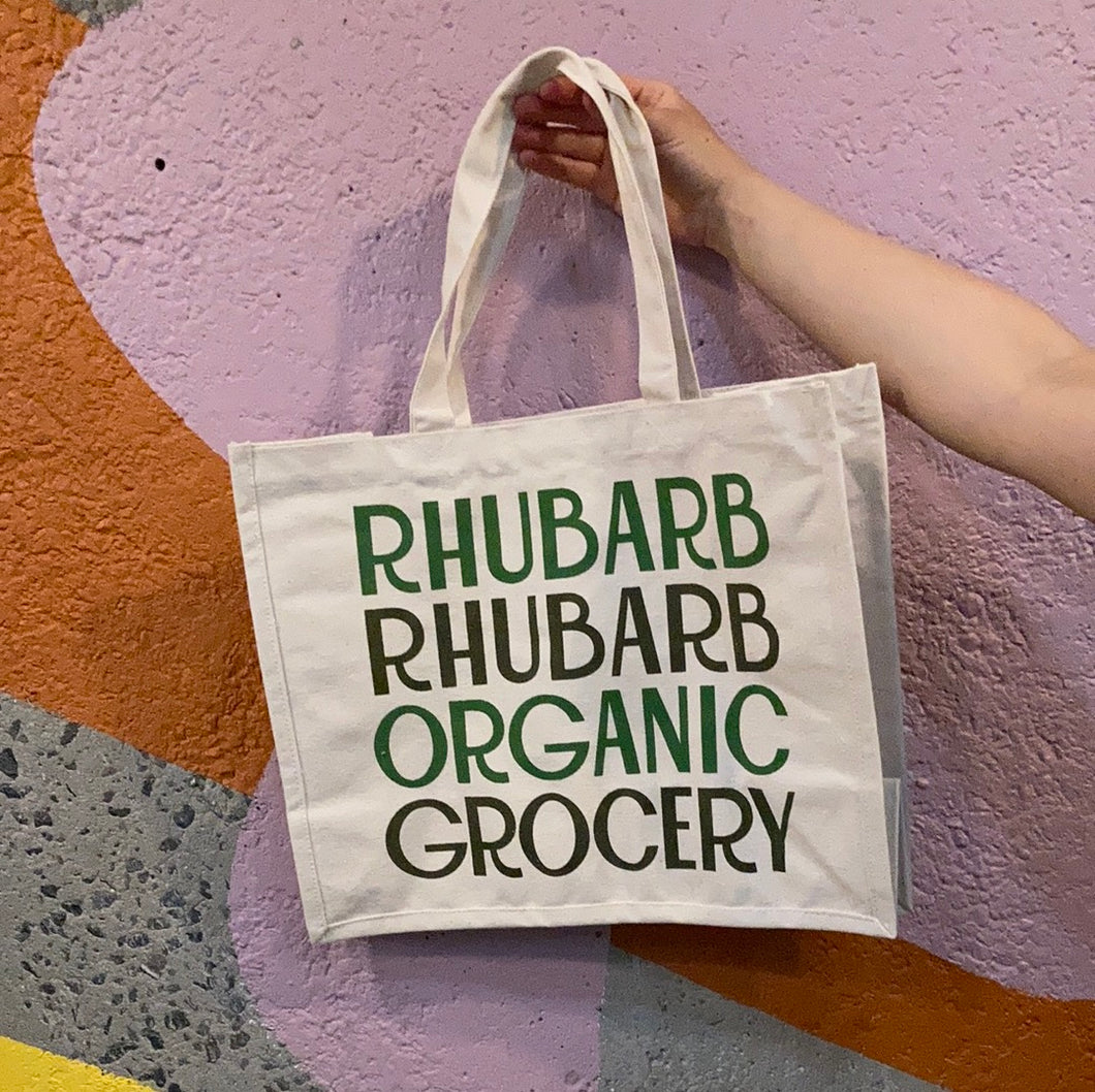 Rhubarb Rhubarb Bag Green