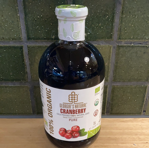 Georgia's Natural Cranberry Juice 1L