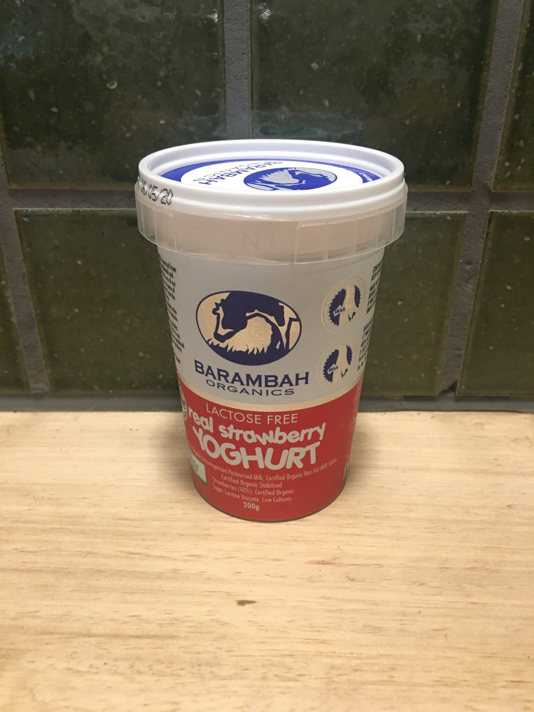 Barambah Yoghurt Strawberry 200g