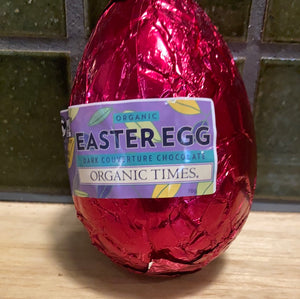 Organic Times Easter Egg Dark Chocolate 70g