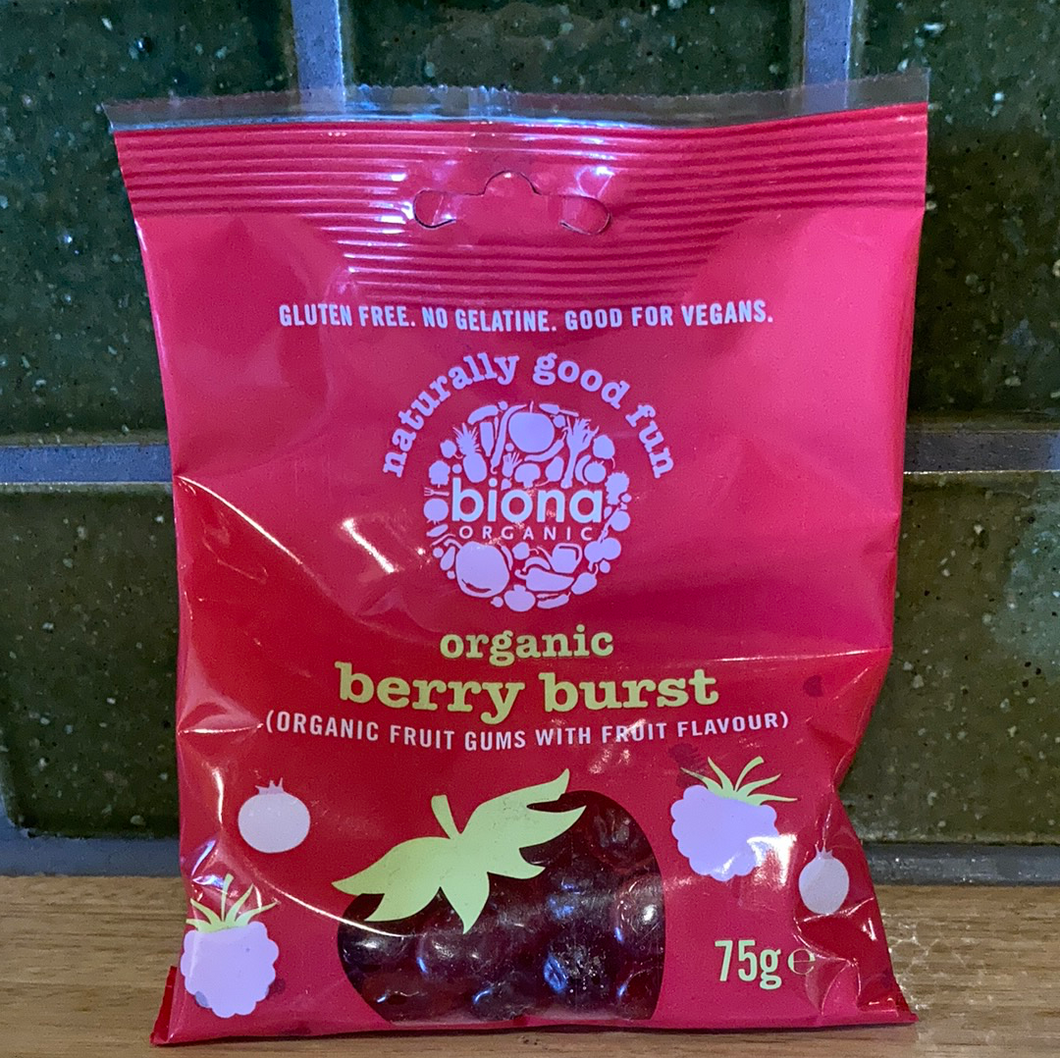 Biona Berry Burst Organic 75g