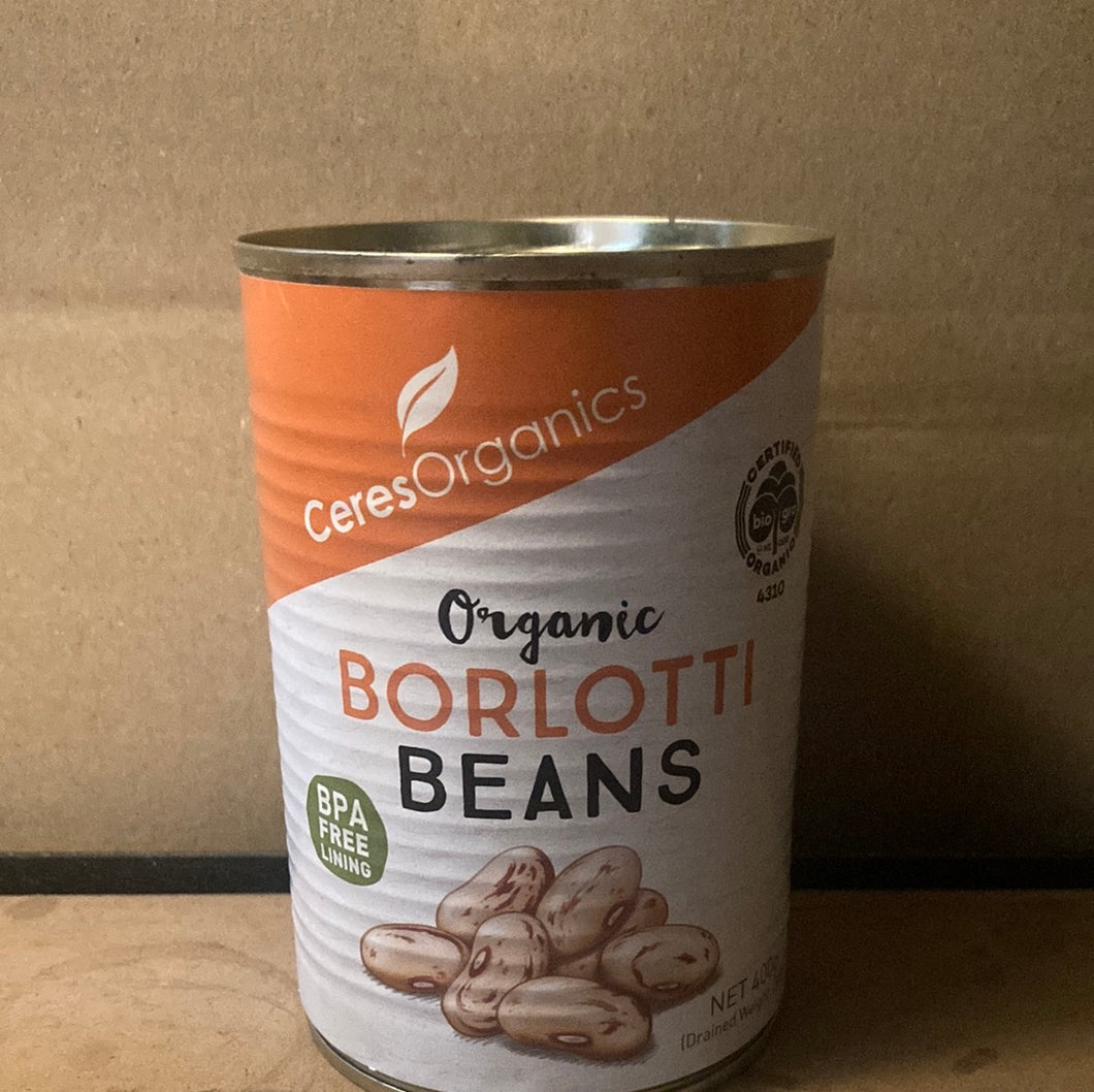 Ceres Borlotti Beans 400g