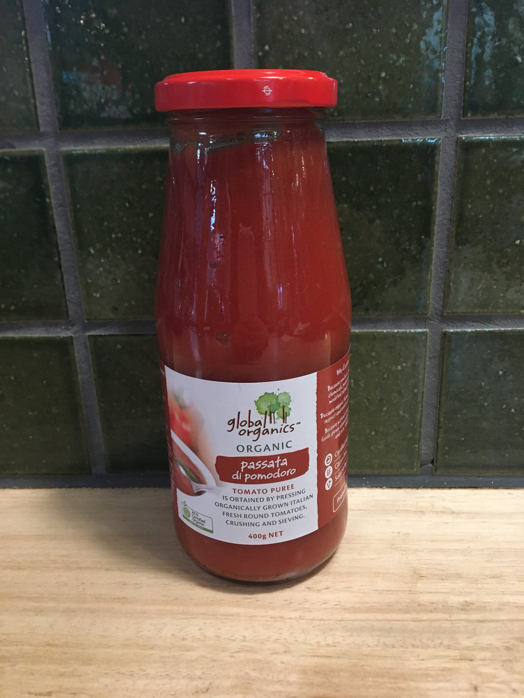 Global Organics Passata Di Pomodoro 400g