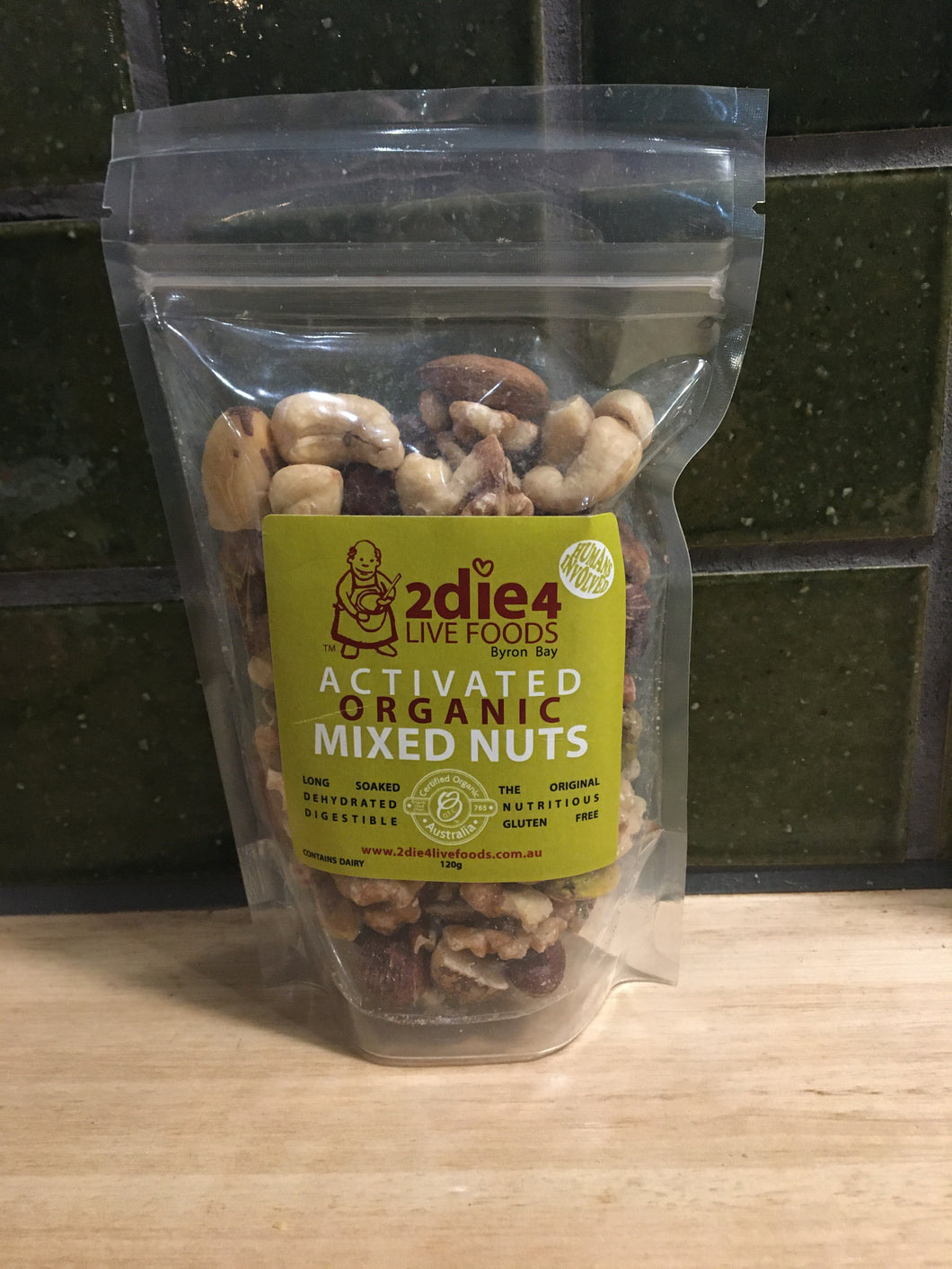 2die4 Activated Mixed Nuts 120g