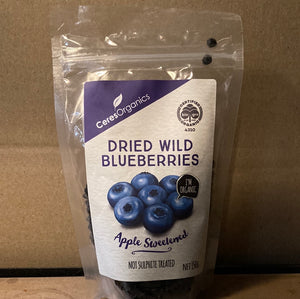 Ceres Dried Wild Blueberries 150g