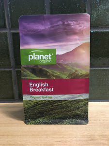 Planet Organic English Breakfast Refill 125g