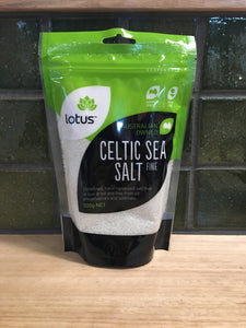 Lotus Sea Salt Celtic Fine 500g