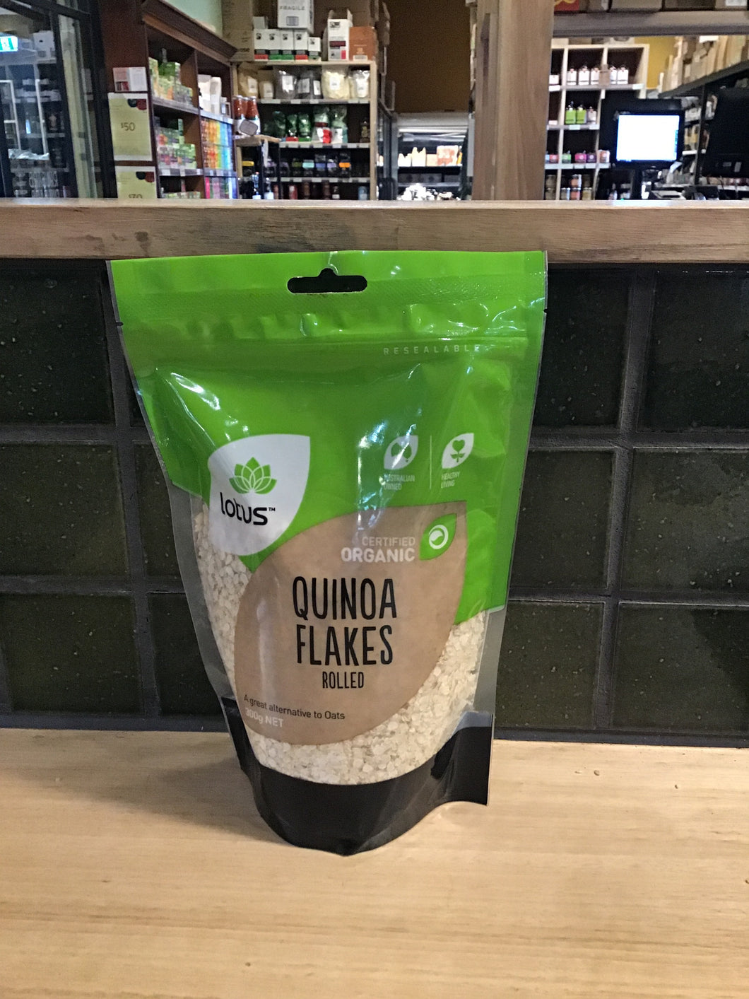 Lotus Quinoa Flakes Rolled Organic 300g