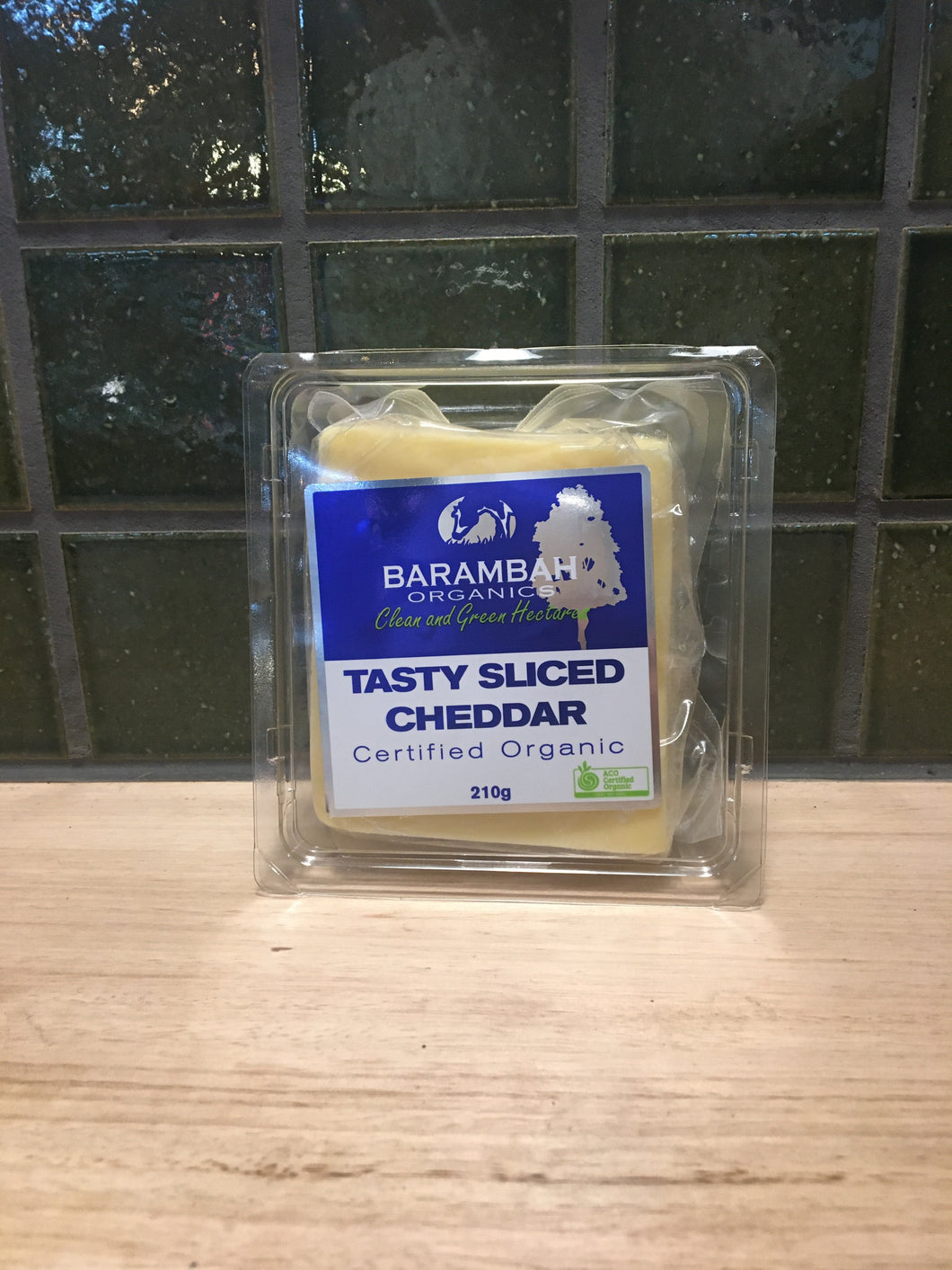 Barambah Cheddar Tasty Sliced 210g