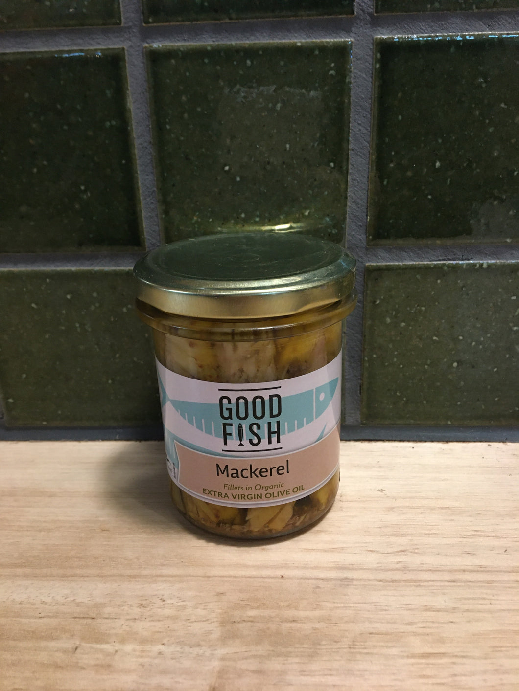Good Fish Jar Mackerel in Olive Oil 195g