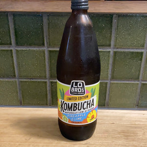 Lo Bros Kombucha Pineapple & Lime 750ml