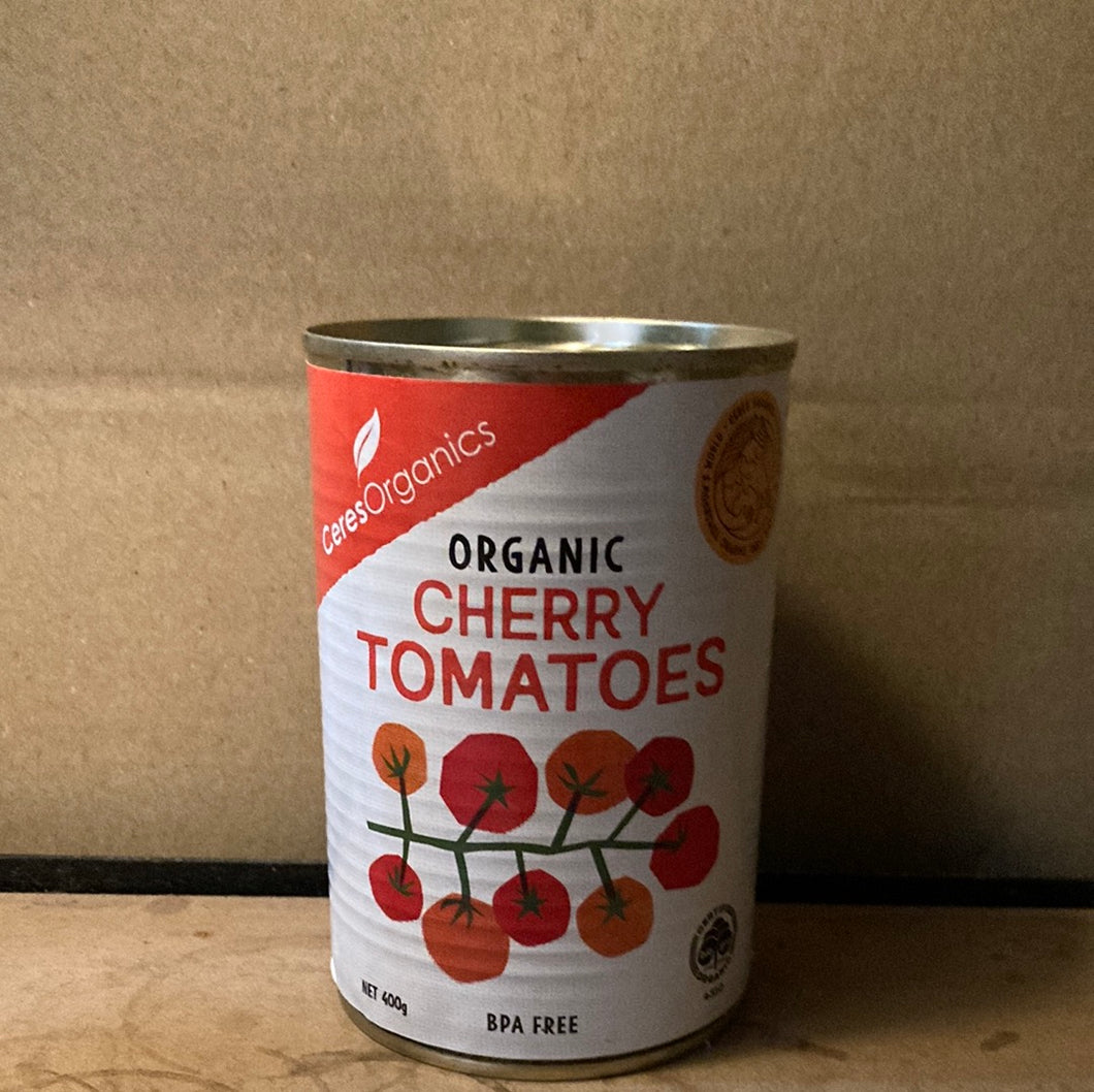 Ceres Cherry Tomato Organic Tin 400g