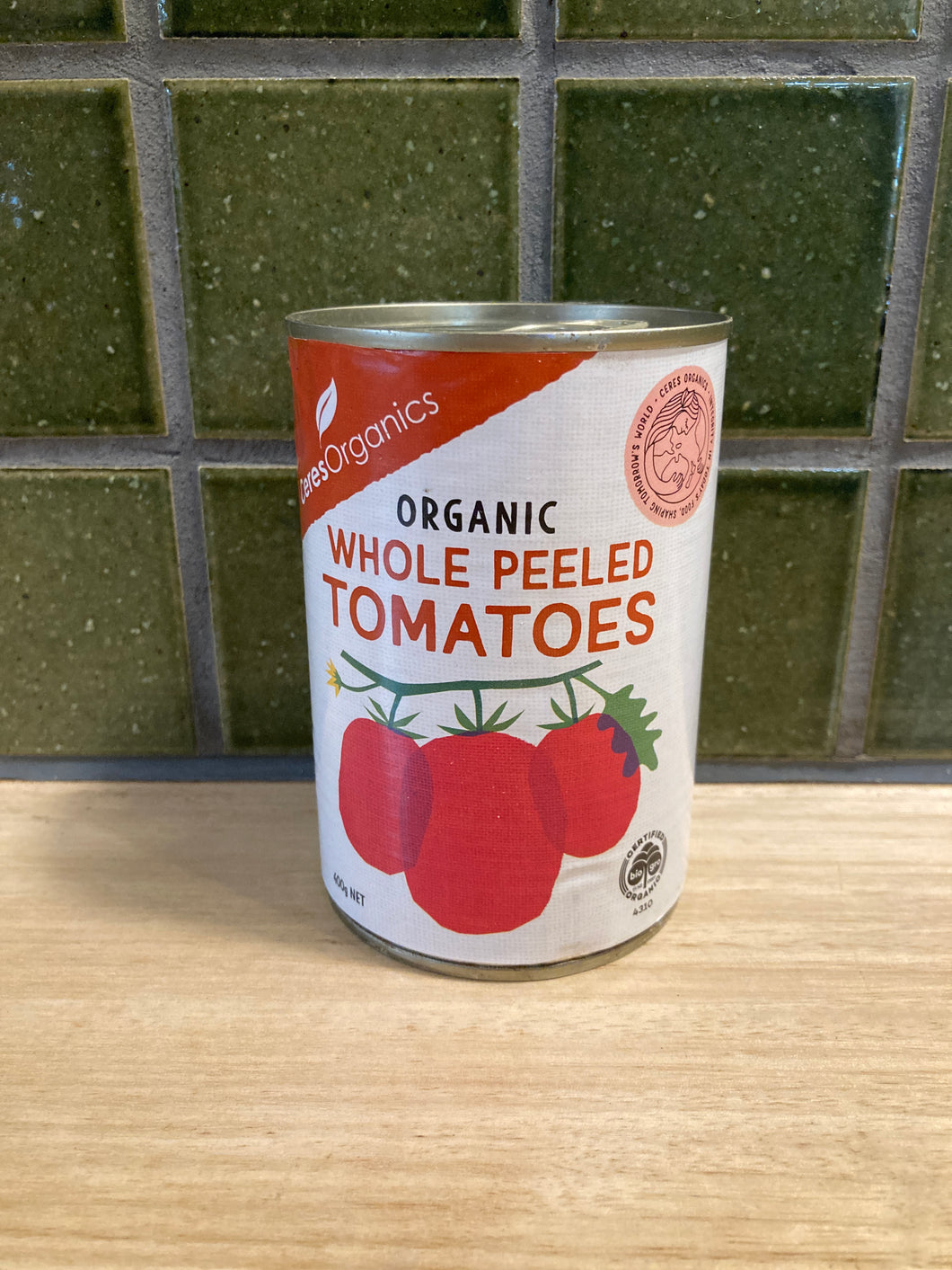 Ceres Tomatoes Whole Peeled 400g
