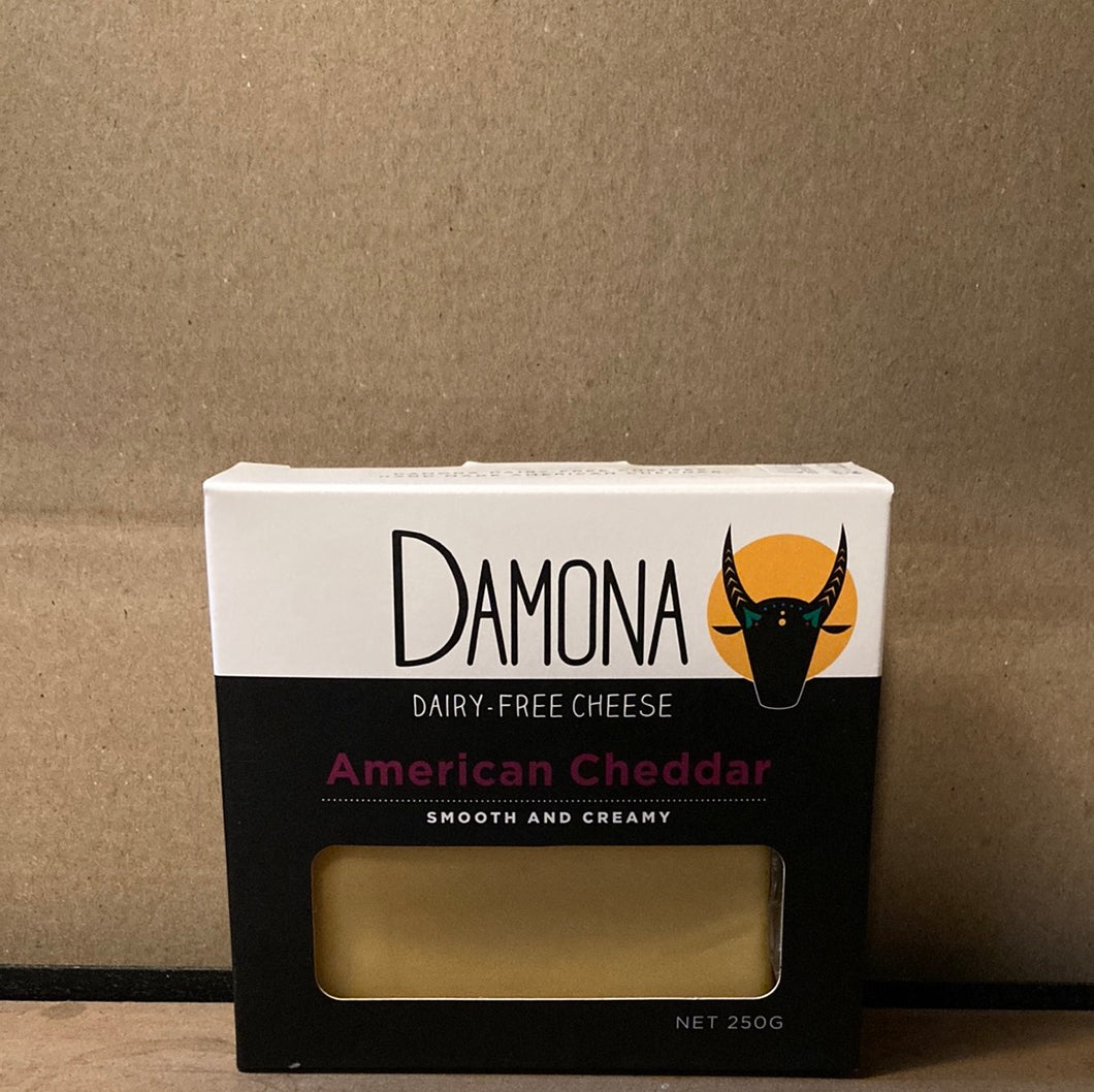 Damona Dairy Free American Cheddar 250g