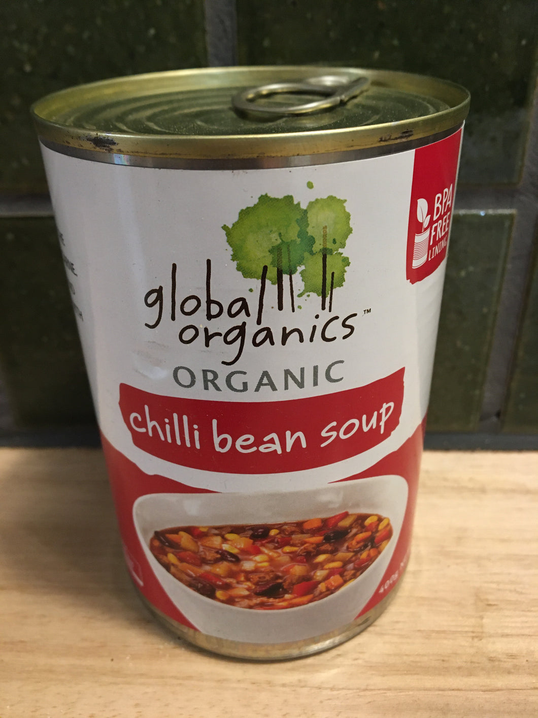 Global Organics Soup Chilli Bean 400g