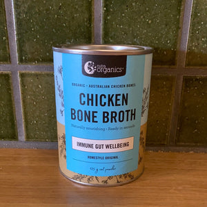 Nutra Organics Chicken Bone Broth Homestyle Flavour 125g