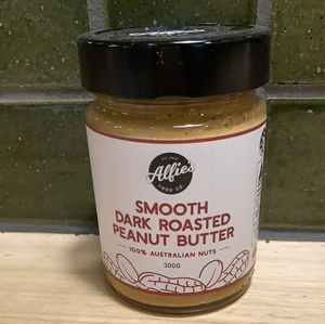 Alfie's Crunchy Dark Roasted Peanut Butter 300g