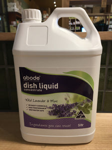 Abode Dish Liquid Lavender & Mint 4L