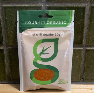 Gourmet Organic Herbs Hot Chilli Powder 30g