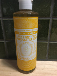 Dr Bronner's Pure Castille Soap Hemp Citrus 473ml