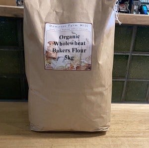 Demeter Organic Wholewheat Bakers Flour 5kg