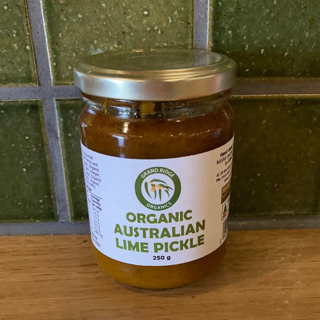 Grand Ridge Organic Australian Lime Pickle 250g