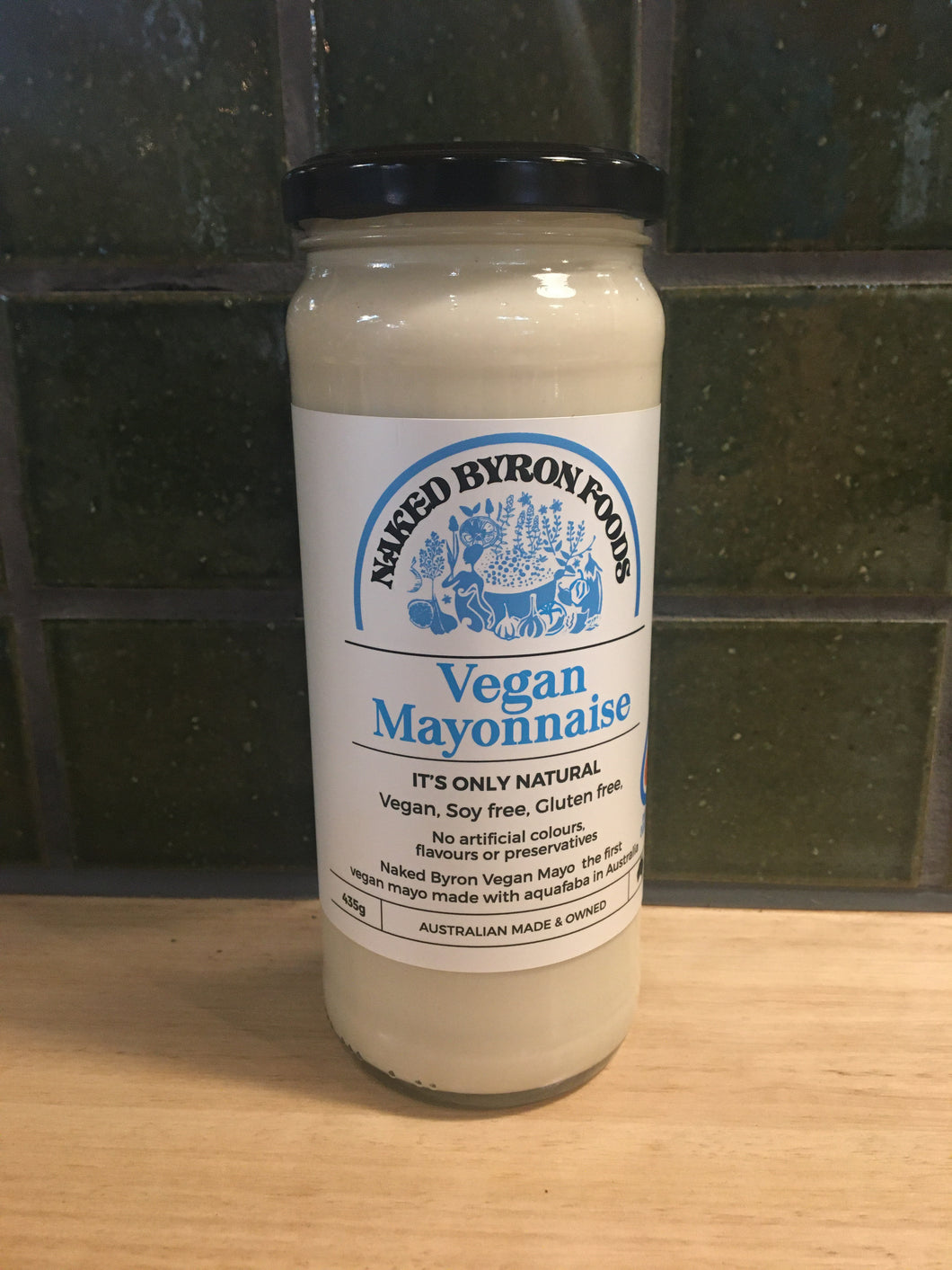 Naked Byron Foods Mayonnaise Vegan Natural 435g