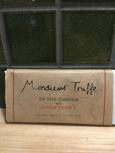 Monsieur Truffe Bar Dark 80% Honeycomb 100g
