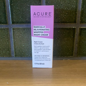 Acure Whipped Night Cream Radically Rejuvenating 50ml