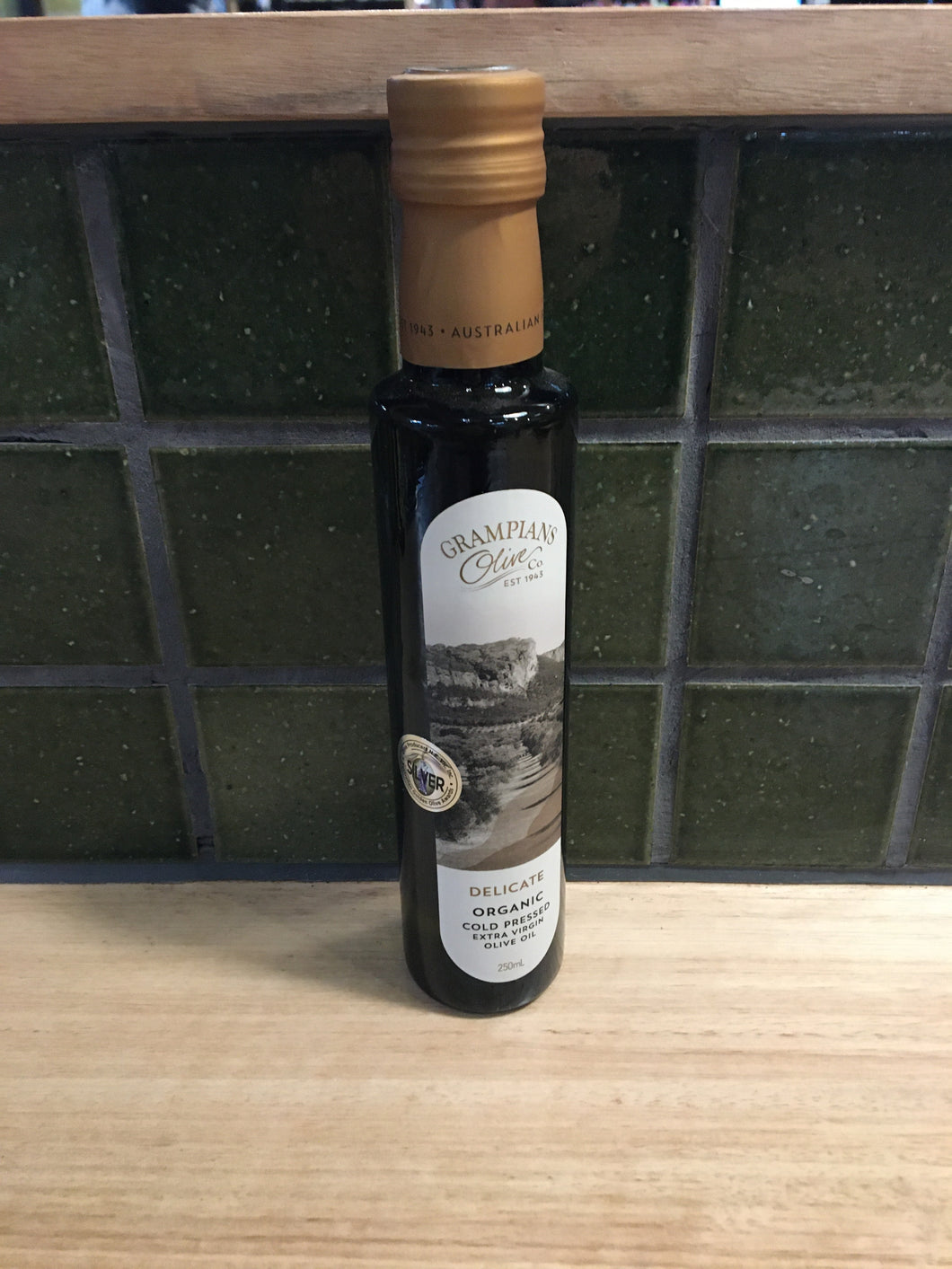 Grampians Olive Oil Extra Virgin Delicate Organic 250ml