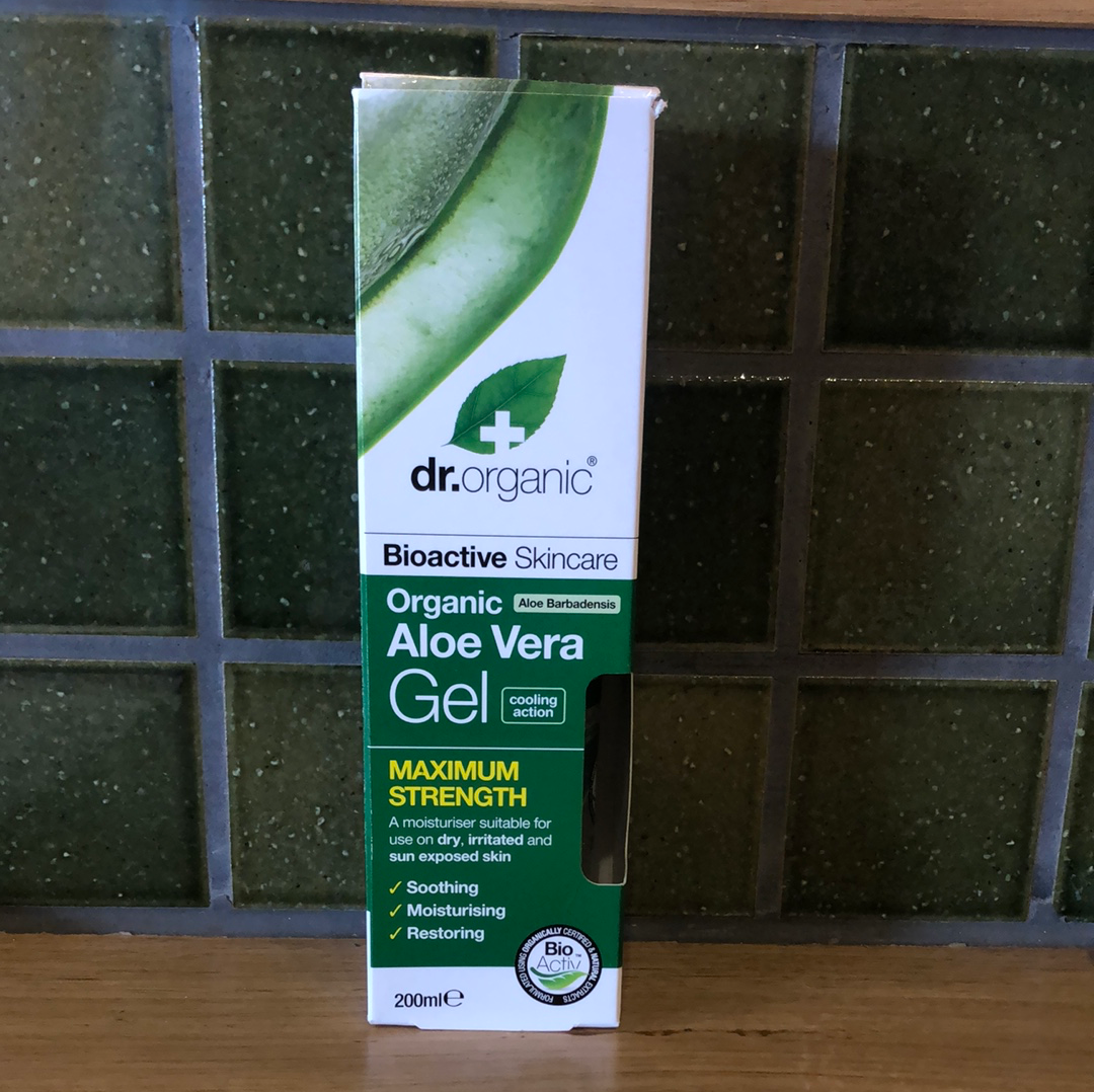 Dr Organic Aloe Vera Gel 200ml – Rhubarb Rhubarb Organics