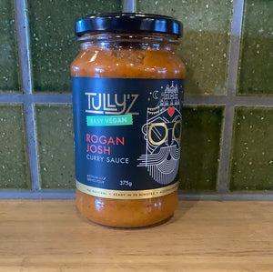 Tully'z Kitchen Easy Vegan Curry Sauce Rogan Josh 375g