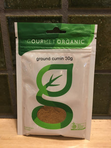 Gourmet Organic Herbs Ground Cumin 30g