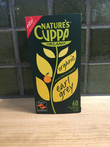 Nature's Cuppa Organic Earl Grey Tea 60 Pk