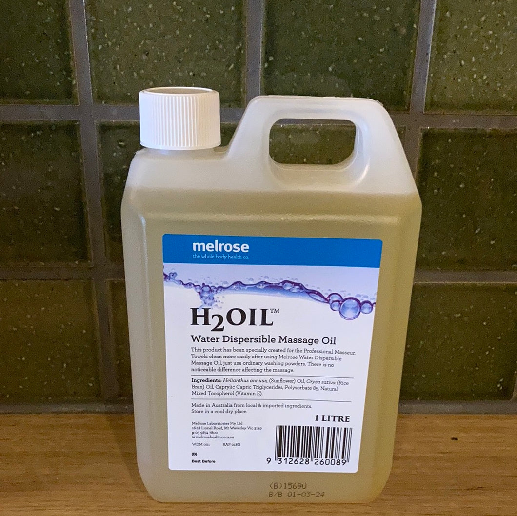 Melrose Massage H2Oil 1L