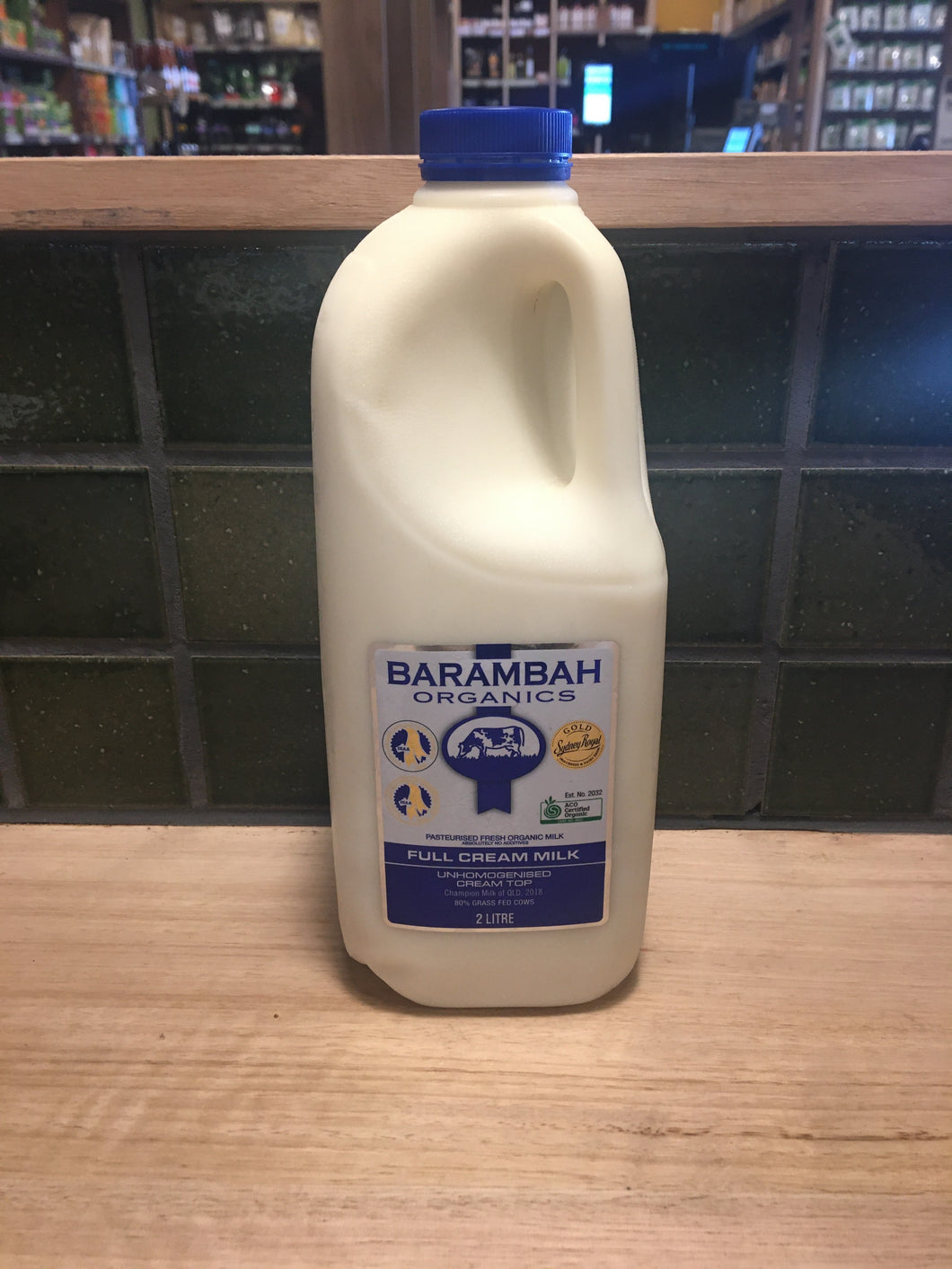 Barambah Milk Full Cream 2L