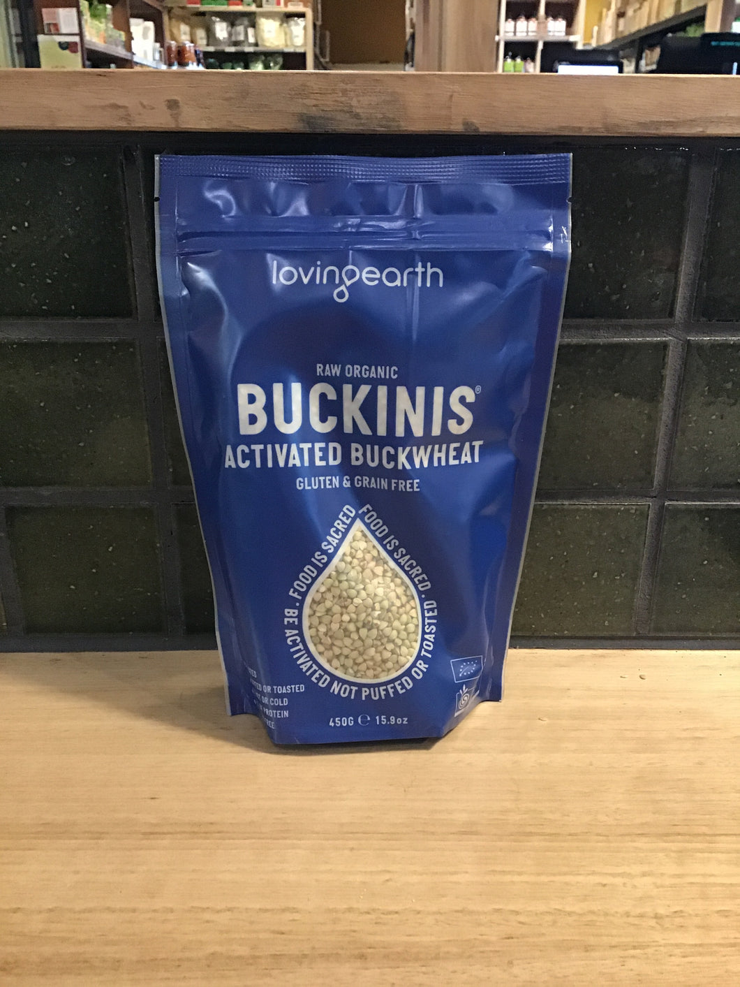 Loving Earth Buckinis Activated Buckwheat 450g