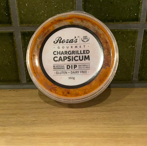Roza's Gourmet Dip Chargrilled Capsicum 160g